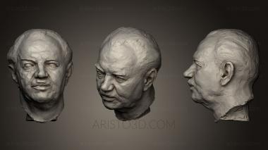 Busts and heads antique and historical (BUSTA_0483) 3D model for CNC machine
